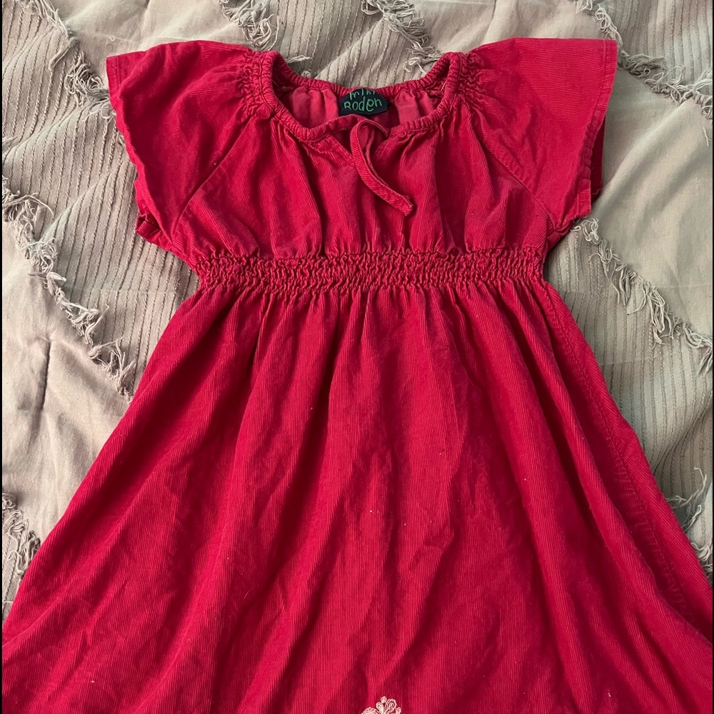 Mini Boden corduroy dress